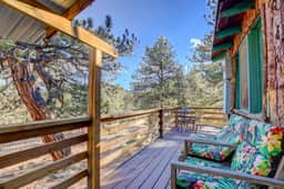 Cozy Cabin Getaway with Mountain Views & Fireplace