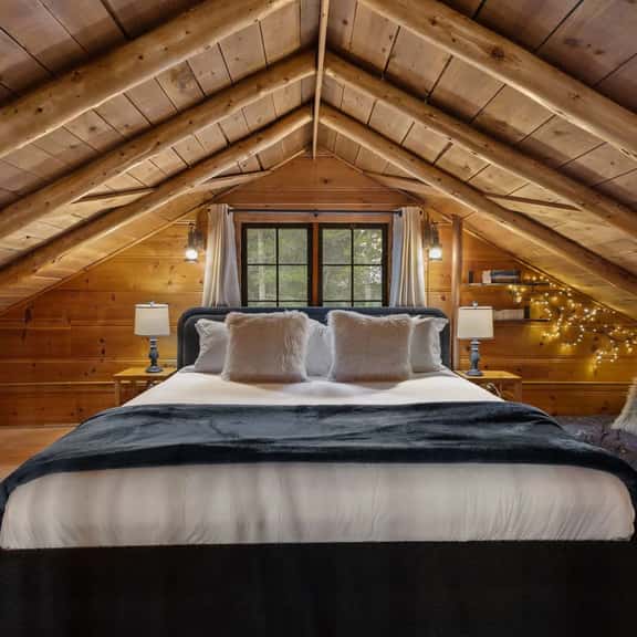 Cozy Updated Cabin w Barrel Sauna, EV Charger - Image 1
